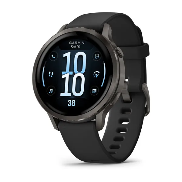 RELOJ GARMIN VENU 4 41MM SLATE BLACK BAND 010-03013-02